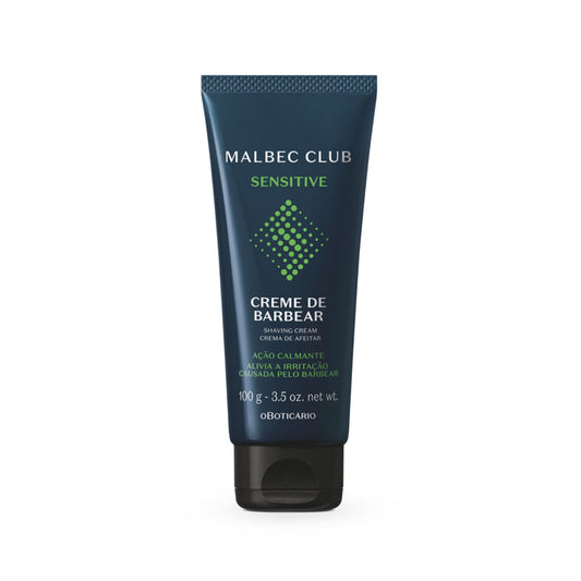 Malbec Club Sensitive Shaving Cream - O Boticário US - Malbec - Grooming