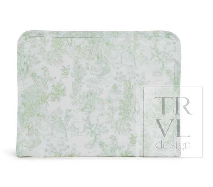 Medium Roadie Bunny Toile Green