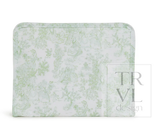Medium Roadie Bunny Toile Green