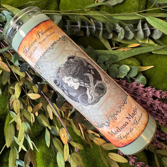 Medusa Magic 7 Day Spell Candle