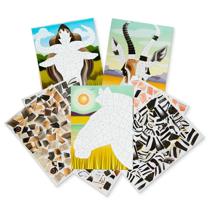 Melissa & Doug Mosaic Sticker Pad - Safari