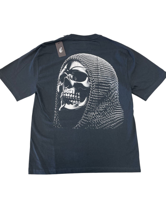 Men CARTEL Chain Mill Skull T-shirt