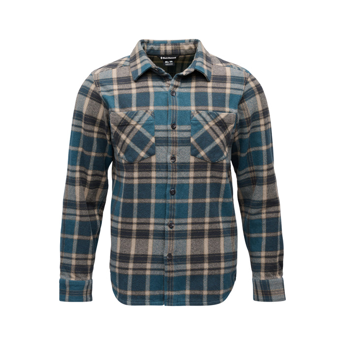 Midnight Blue-Charcoal Plaid / S
