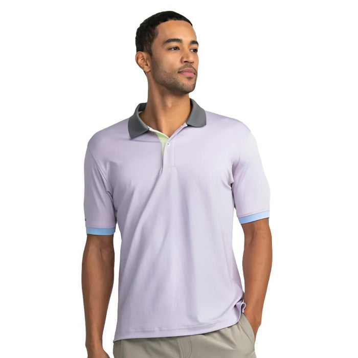 Men's Retro Ribbed Cuff Polo