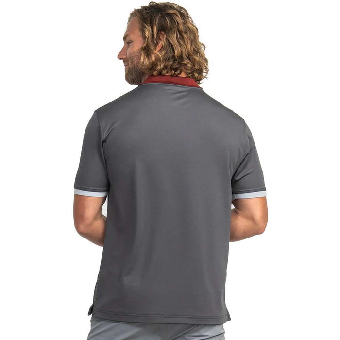 Men's Retro Ribbed Cuff Polo
