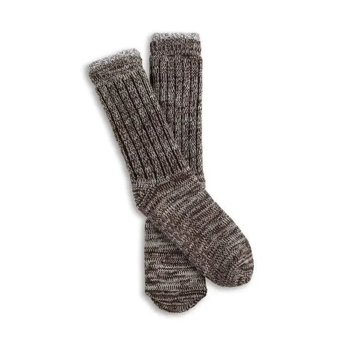 Men's Slipper Socks - Espresso