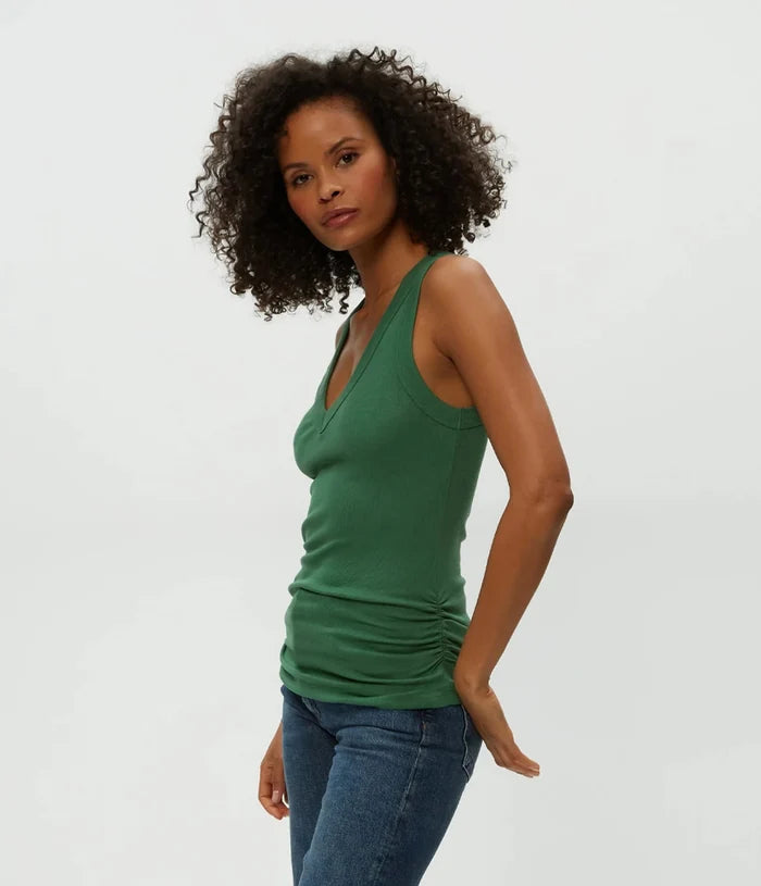 Michael Stars Blanche Ruched Tank