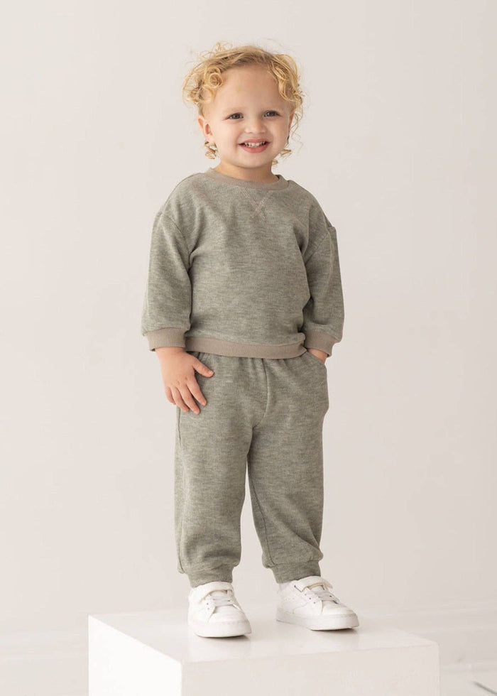 Miles Two Piece Set: Green / 12M