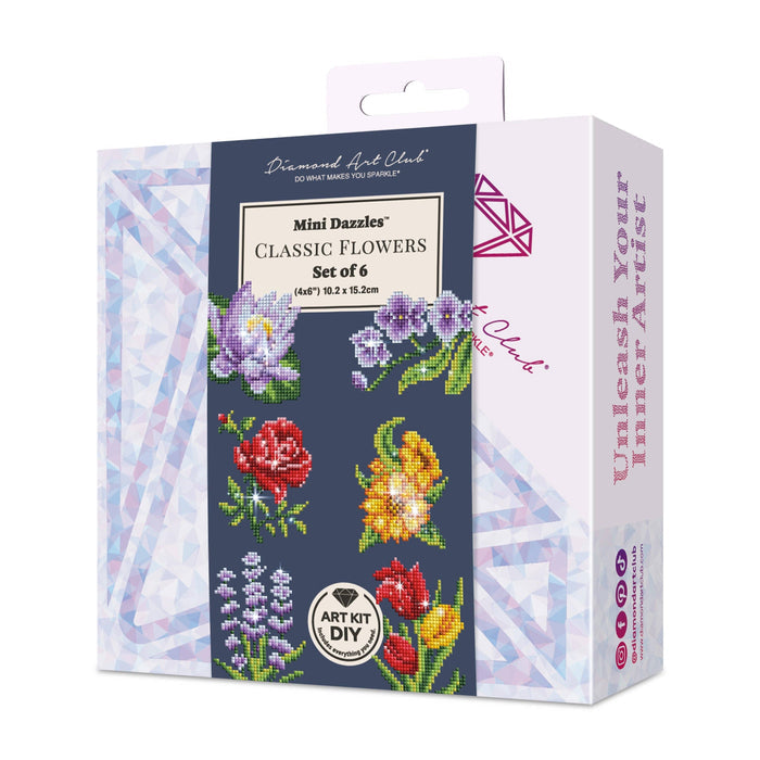 Mini Dazzles™ - Classic Flowers - Diamond Art Club DIY Kit