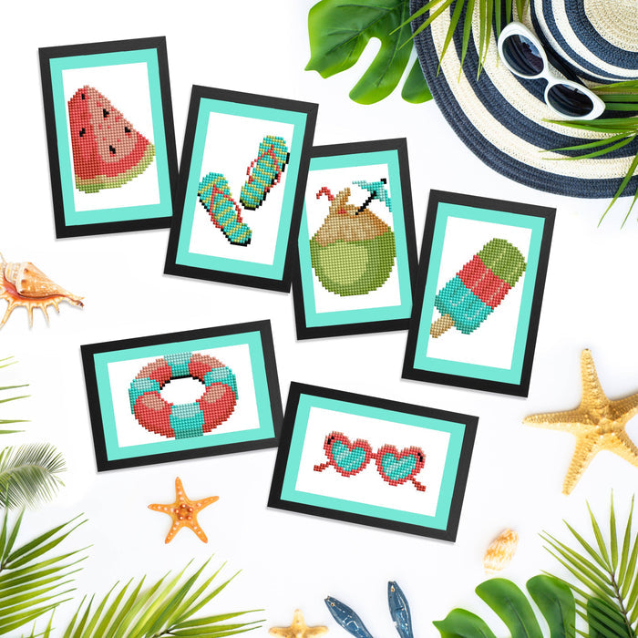 Mini Dazzles™ - Hello Summer - Diamond Art Club DIY Kit