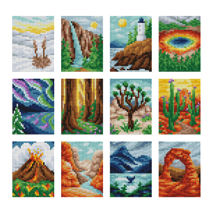 Mini Dazzles™ - National Parks - Diamond Art Club DIY Kit