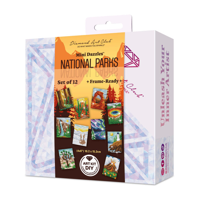 Mini Dazzles™ - National Parks - Diamond Art Club DIY Kit