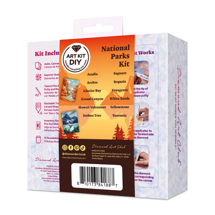Mini Dazzles™ - National Parks - Diamond Art Club DIY Kit