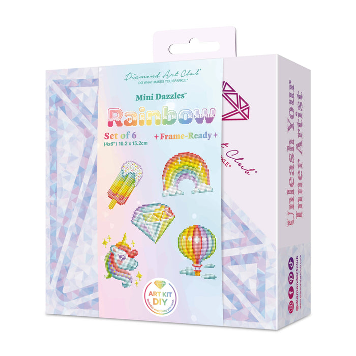 Mini Dazzles™ - Rainbow - Diamond Art Club DIY Kit