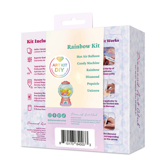 Mini Dazzles™ - Rainbow - Diamond Art Club DIY Kit