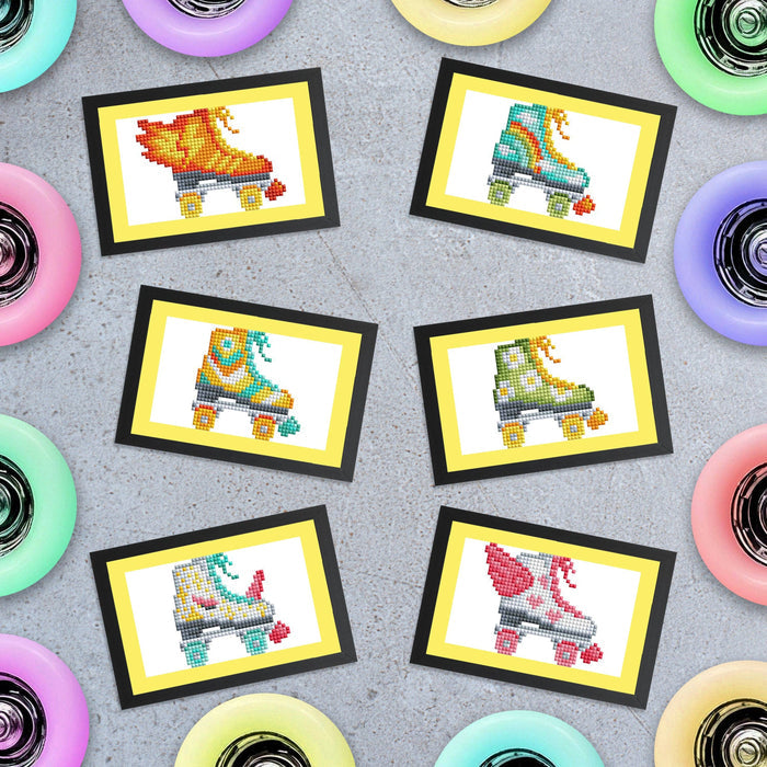 Mini Dazzles™ - Roller Skates - Diamond Art Club DIY Kit