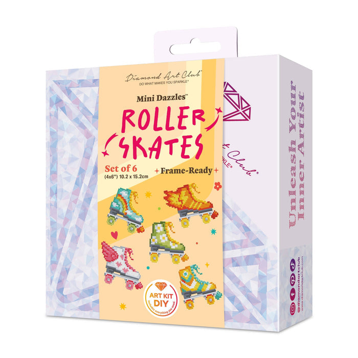Mini Dazzles™ - Roller Skates - Diamond Art Club DIY Kit