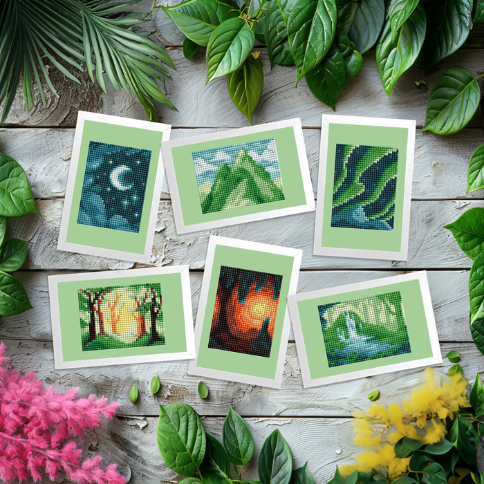 Mini Dazzles™ - Wonders of Nature Part 2 - Diamond Art Club DIY Kit