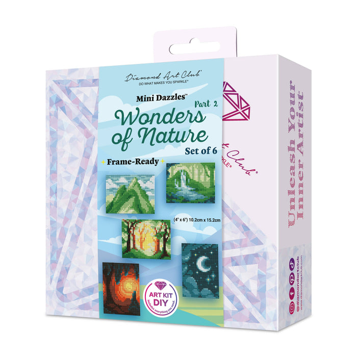 Mini Dazzles™ - Wonders of Nature Part 2 - Diamond Art Club DIY Kit