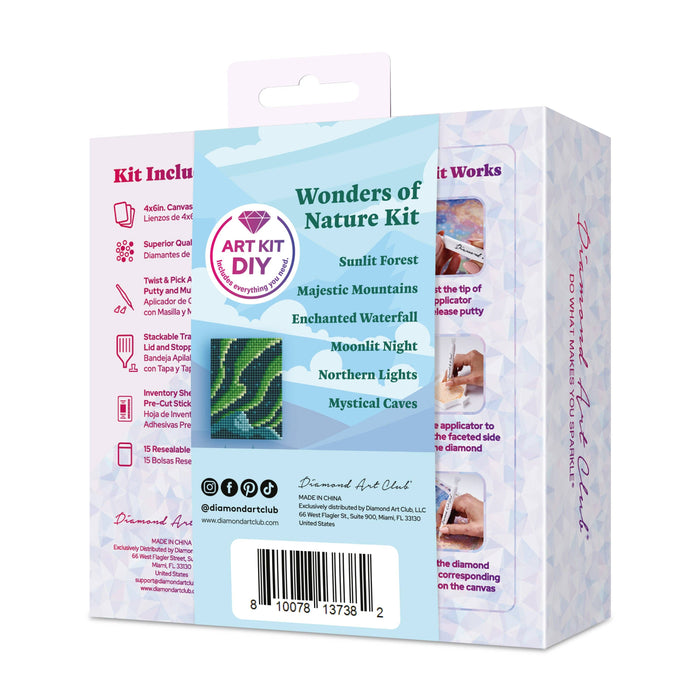 Mini Dazzles™ - Wonders of Nature Part 2 - Diamond Art Club DIY Kit