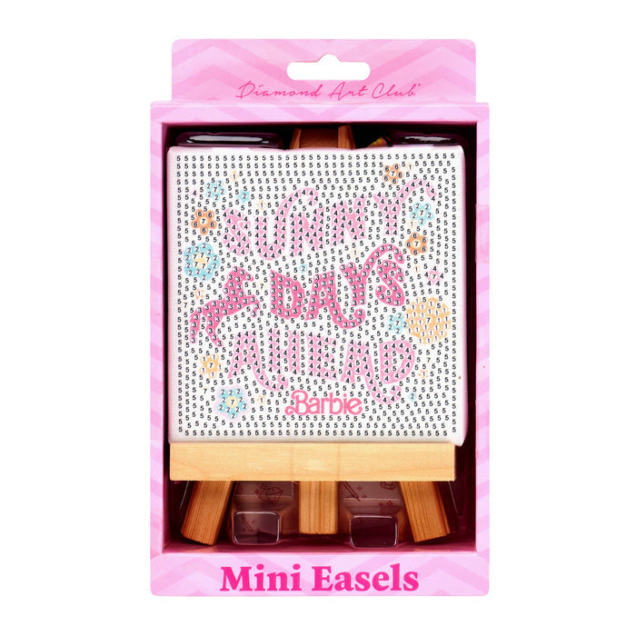 Mini Easels - Sunny Days Ahead (Barbie™) - Diamond Art Club DIY Kit