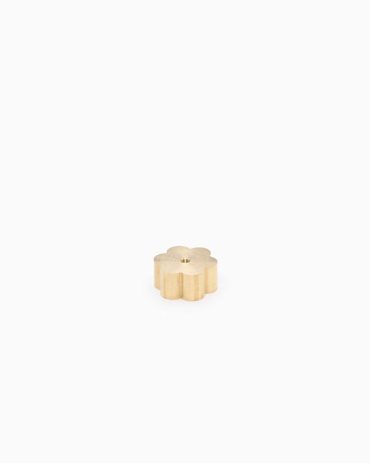 Mini Flower Incense Holder - Brass