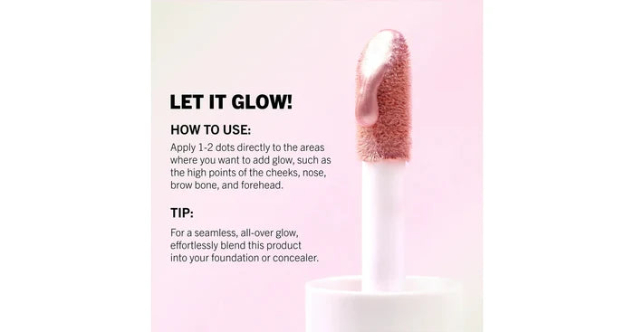 MOIRA Glow Show Liquid Highlighter - Golden Blend 0.15oz/4.3g