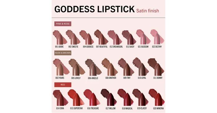 MOIRA Lip Goddess Lipstick - Loyal