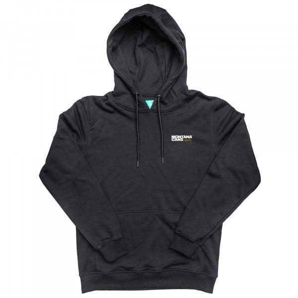 Montana Cans Typo Logo Hoodie Charcoal