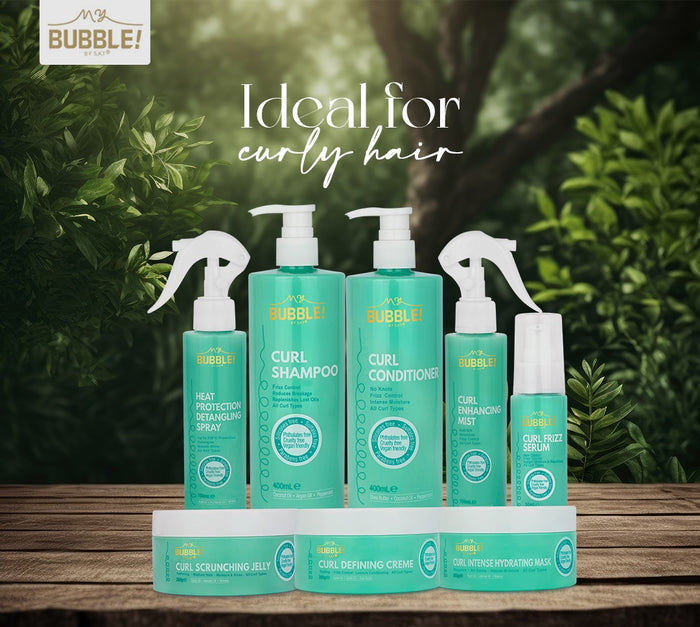 My Bubble Curl Full Set (8 Piece) – Complete Curl Care & Styling Routine for Defined, Hydrated & Frizz-Controlled Curls