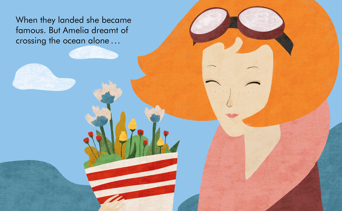 My First Little People, Big Dreams Board Books - Amelia Earhart