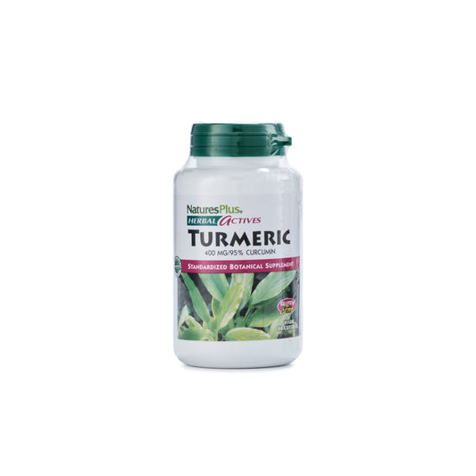 Nature's Plus Turmeric 400mg 60 Capsules