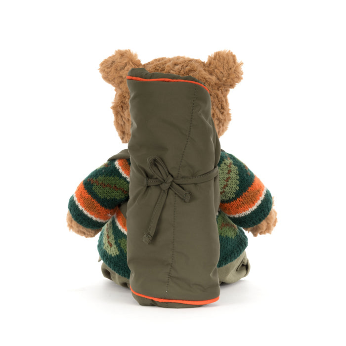 *NEW* Jellycat Bartholomew Bear Hiking Outfit