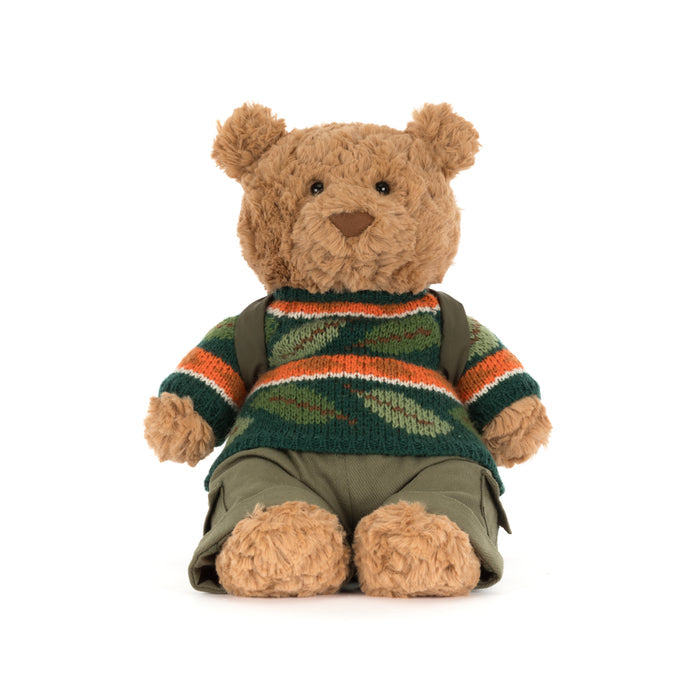 *NEW* Jellycat Bartholomew Bear Hiking Outfit