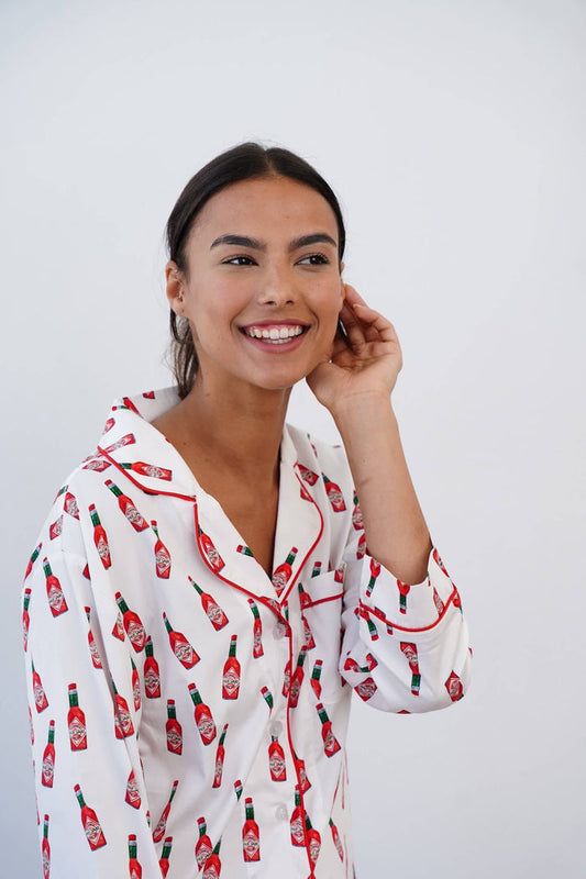 Nightshirt- Hot Sauce- Pajama's - Taryn x Philip Boutique