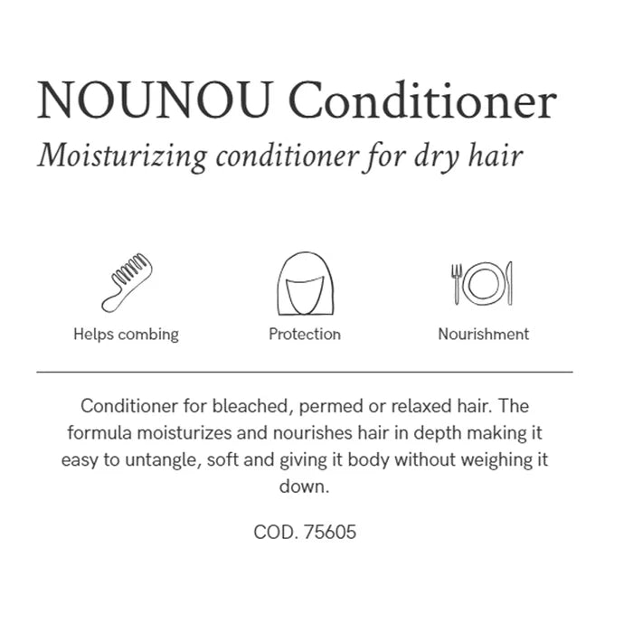 Nounou Moisturizing Conditioner For Dry Hair - 250ml