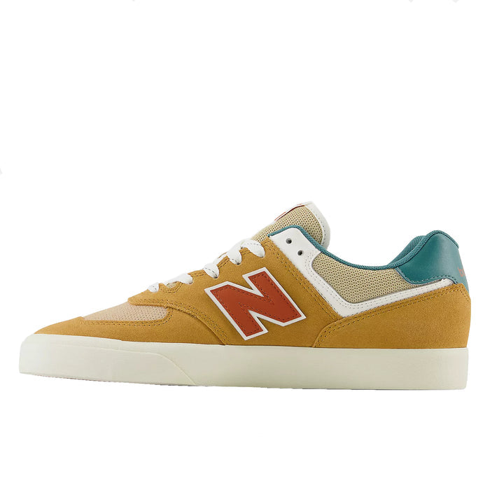 New Balance Numeric 574 Vulc Tan/Teal