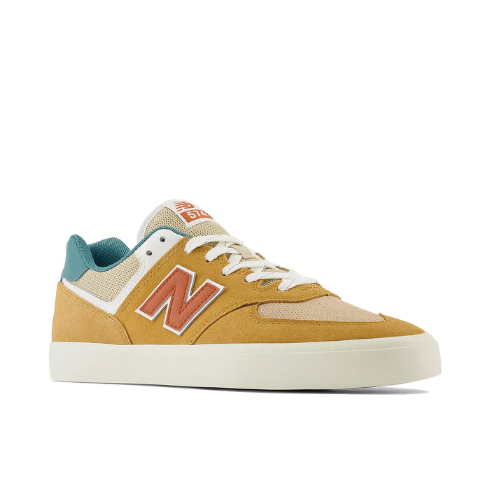 New Balance Numeric 574 Vulc Tan/Teal