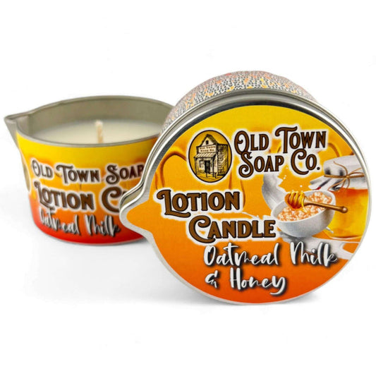 Oatmeal Milk & Honey Lotion Candle - Old Town Soap Co.