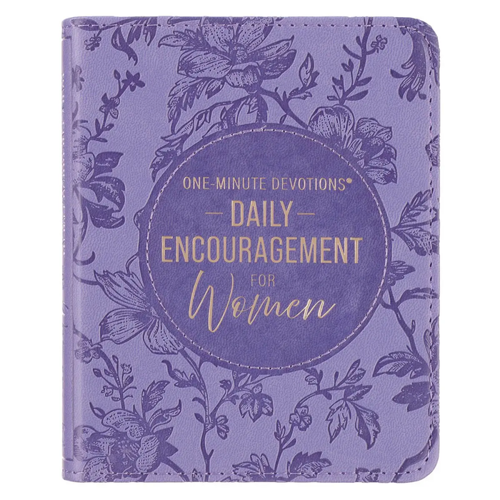 One-Minute Devos Daily Encouragement For Women Fauxleather