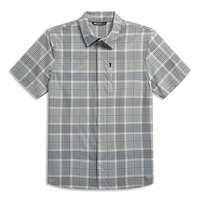 LIGHT PEWTER PLAID / MED