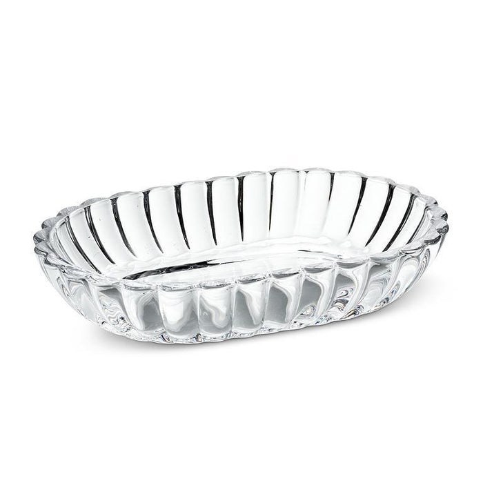 Oval Optic Flared Soap Dish