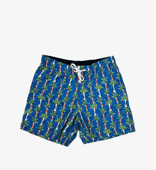 Fauna and Flora Swim Trunks | Blue - Parioca - Living with Ivey