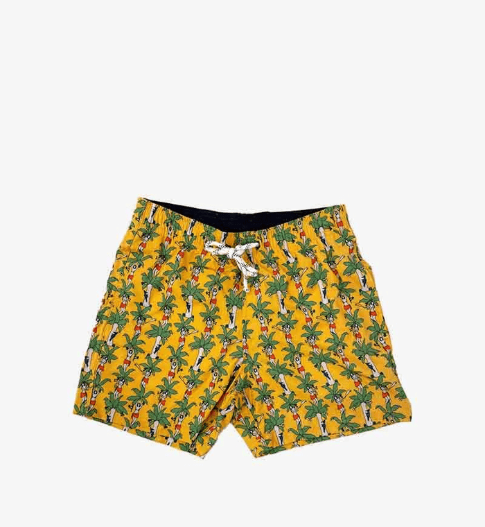 Fauna and Flora Swim Trunks | Yellow - Parioca - Living with Ivey