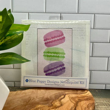 Paris Macarons Needlepoint Kit