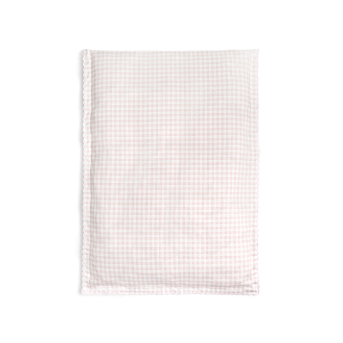 Gingham Pink Baby Duvet