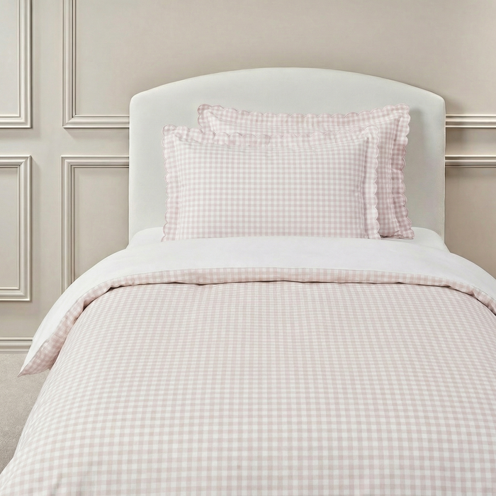 Twin set in Pink Gingham.