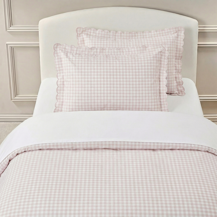 Twin set in Pink Gingham.
