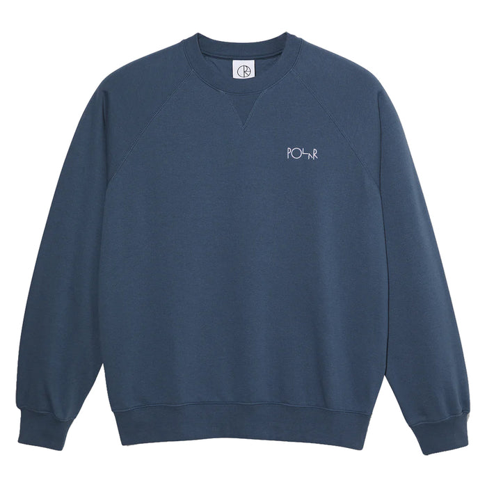 Polar Skate Co. Default Crewneck Grey Blue