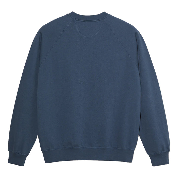 Polar Skate Co. Default Crewneck Grey Blue